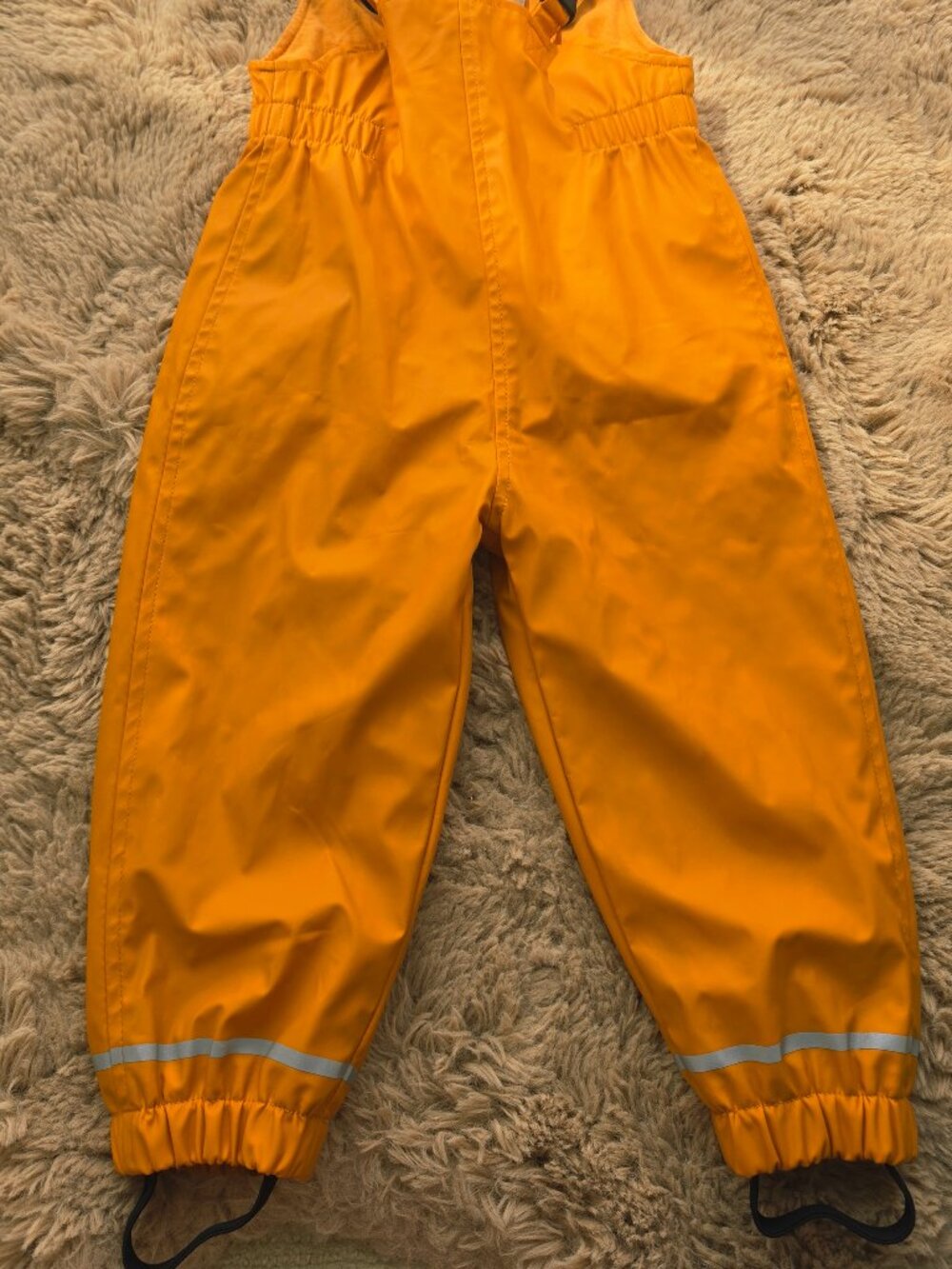 ZARA LINED RUBBERIZED OVERALLS - Picture 6 of 6